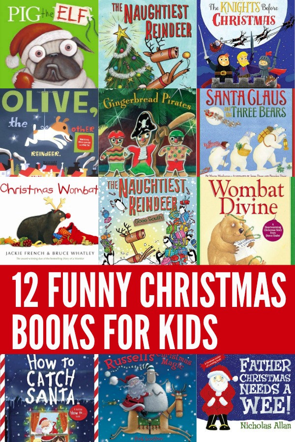 A collection of some of the funniest ever Christmas picture books for kids. These will have your child laughing out loud!