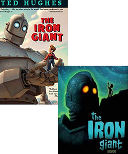 The Iron Giant kids book and movie