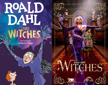 The Witches book and movie for tweens