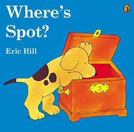 Where's Spot book cover childrens book published 1980