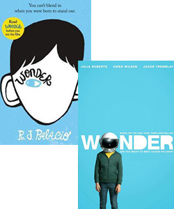 Wonder book and movie