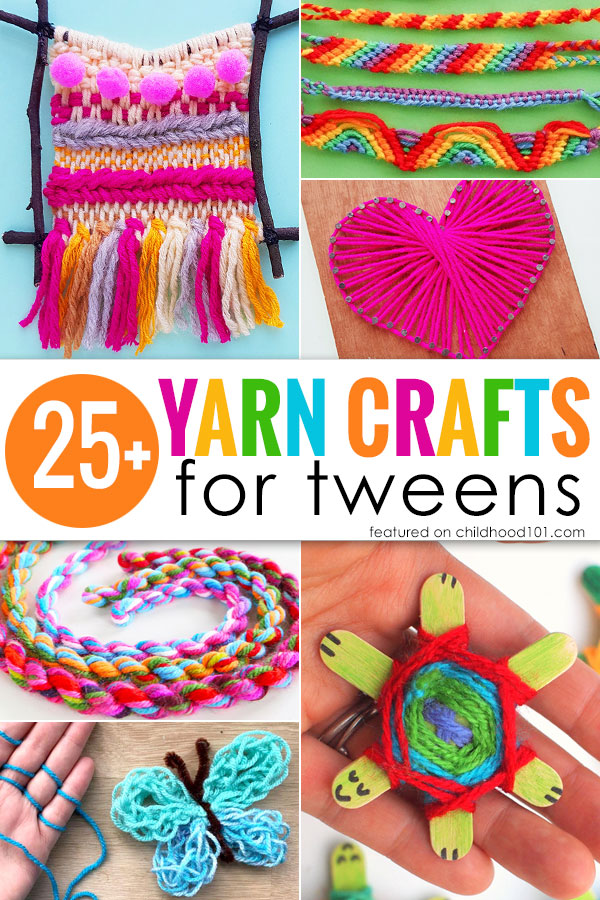 25+ Yarn Crafts for Tweens